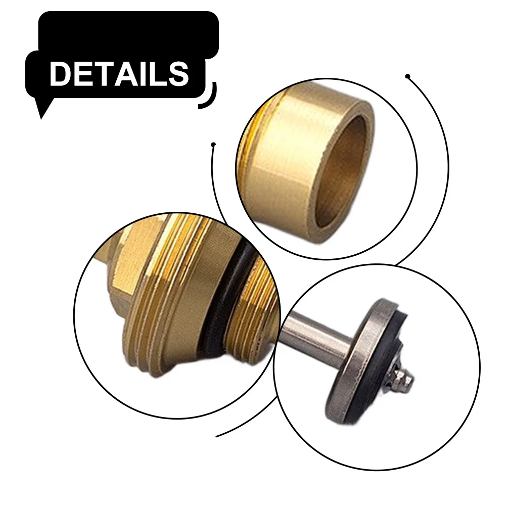 Thermostatic Valve Core With Spring Mechanism, Compatible With Electric Actuator For Water Distributor Heating Systems