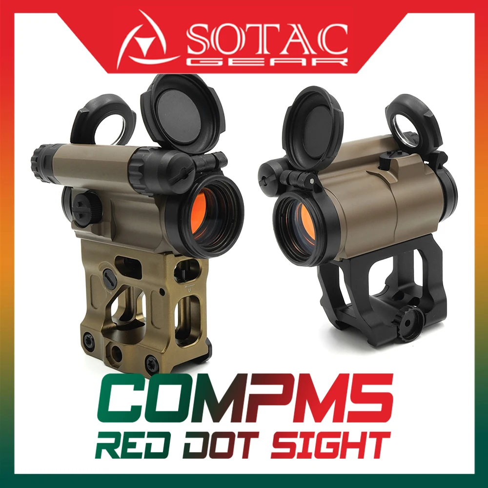 

M5 Red Dot Sight for Hunting Airsoft Law Enforcement Home Defense with LRP Mounts LEAP01 Mounts Full Markings 2MOA Reticle CQB