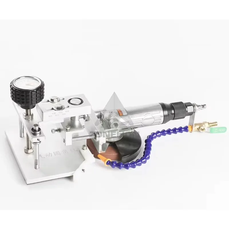 Pneumatische draagbare glazen randmachine Hand draagbaar randgereedschap Rechte lijn en ronde lijnmachine