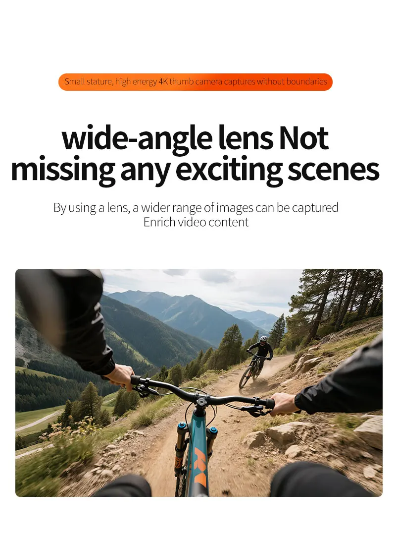 Mini Action Camera 4k Hd Wifi With 6-axis Stabilization Wearable_voghion.com