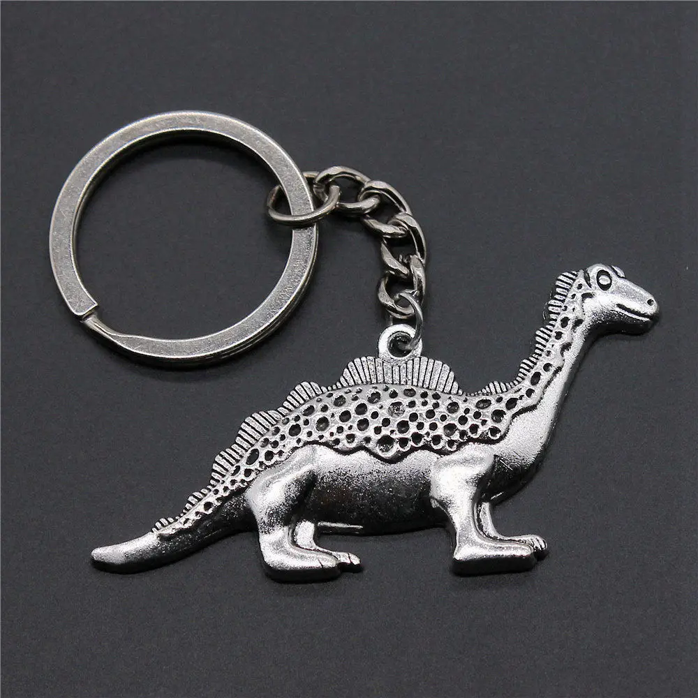 1pcs Dinosaur new in keychains ornaments Jewelry and Accessories vintage Ring Size 28mm