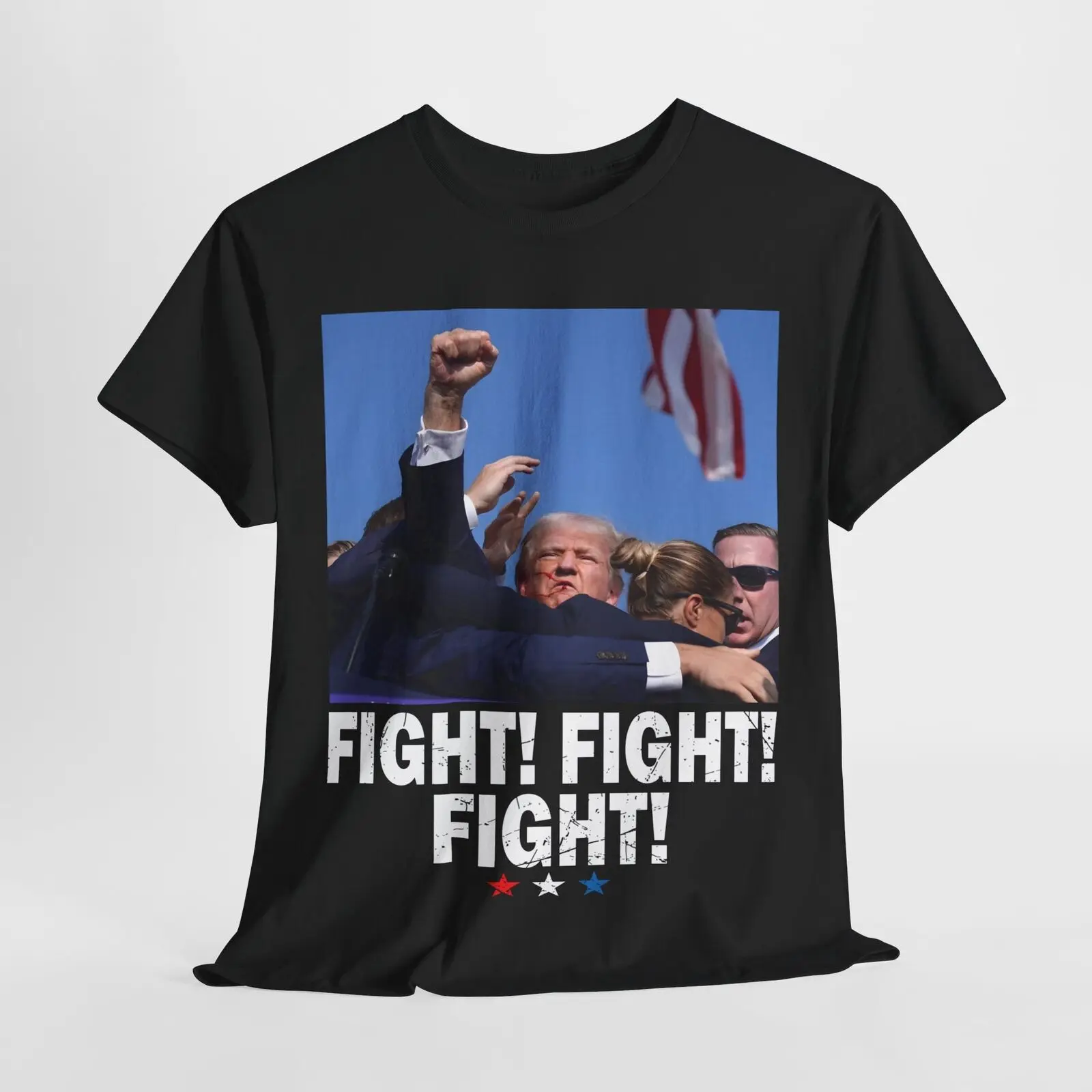 

Trump FIGHT Shooting Assassination AttemptMAGA 45-47 T-Shirt