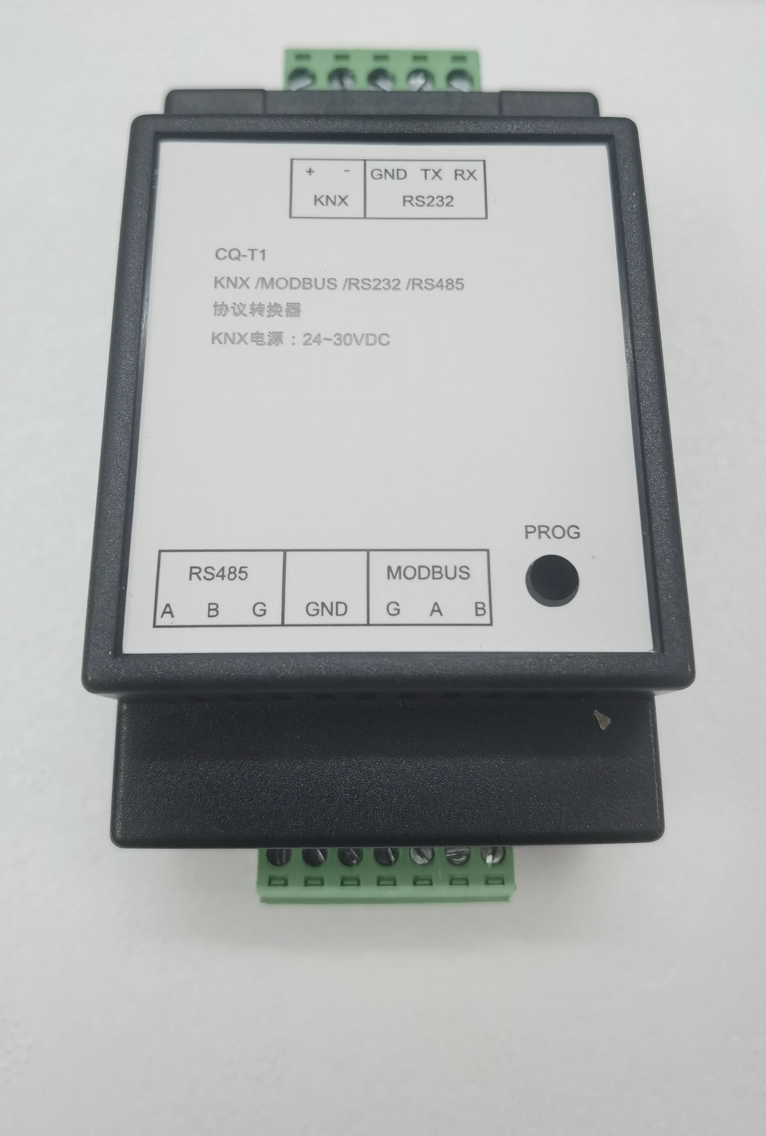 KNX to RS485/modbus rtu gateway ETS standard database