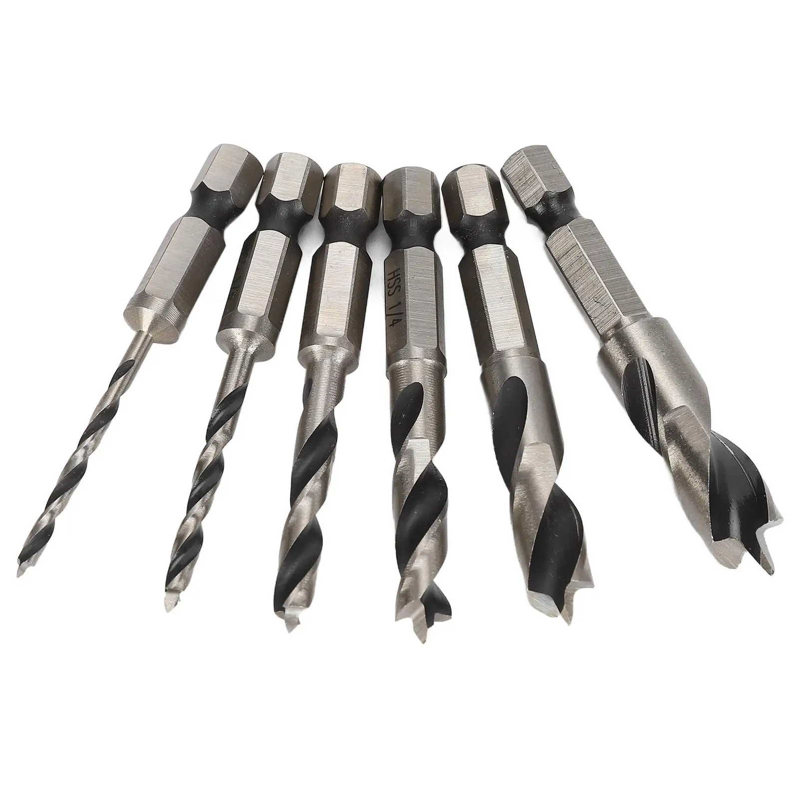 3-Point Imperial Wood Drill Bits for furniture & for woodworking - Tool for DIY Projects