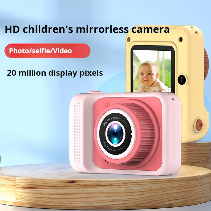 Appareil photo numérique pour enfants, mini appareil photo de sport SLR, jouet de dessin animé pour enfants, objets de festival, nouveau