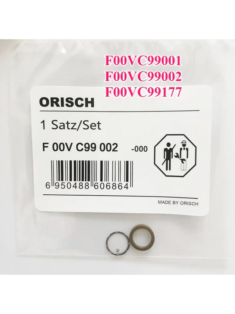 Free Ship 200 Bags FOR BOSCH F00VC99001 F00VC99002 F00VC99177 Diesel Common Rail Injector Seal Washer Ring Valve Ball Repair Kit