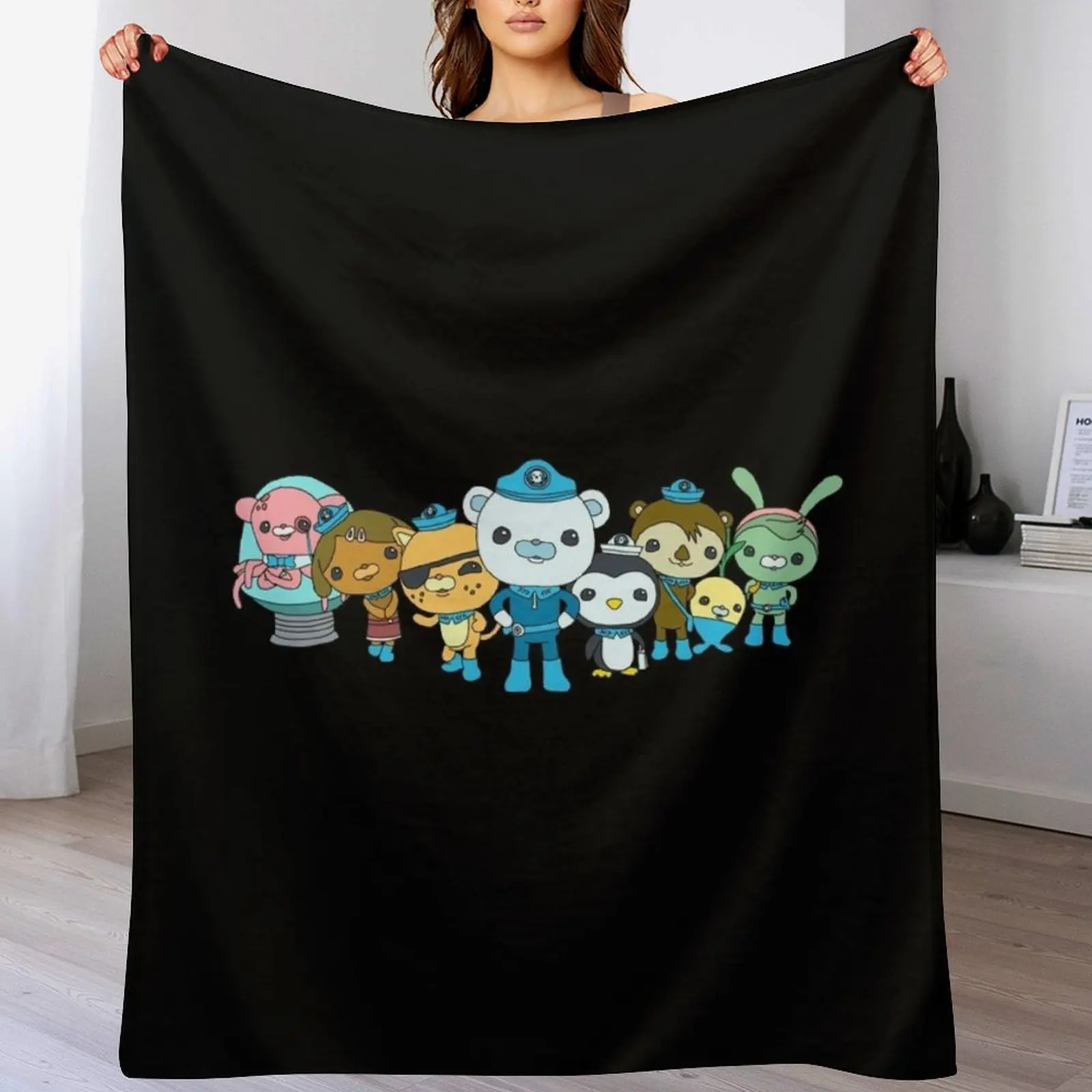 

The Octonauts Throw Blanket Blankets For Baby anime For Decorative Sofa Blankets