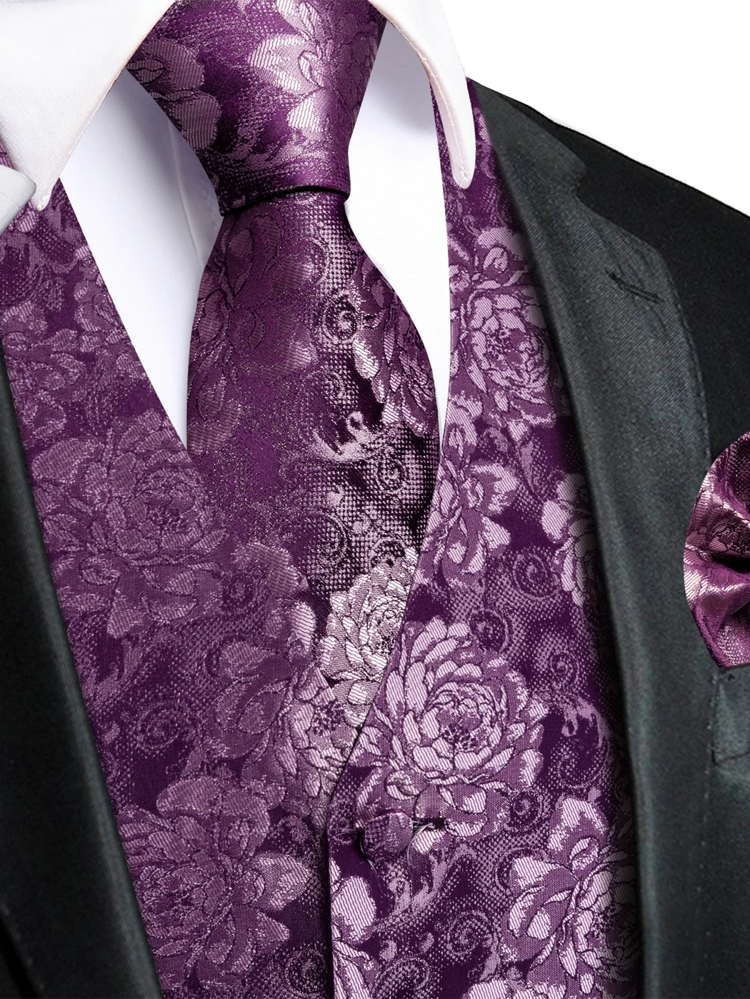 เวอร์เวอร์โรว์ เสื้อกั๊กสีม่วง - Formal Vest Waistcoat บทวิจารณ์และราคา