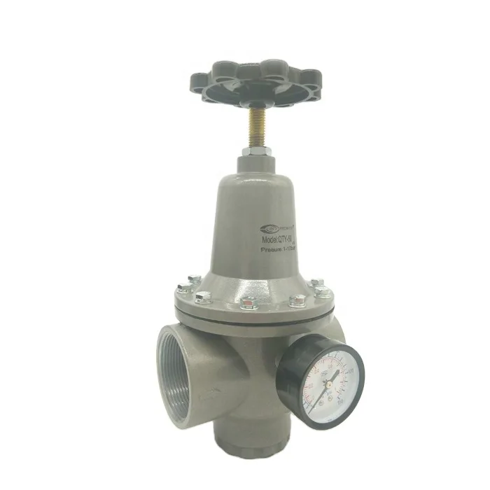 

Qtyh-50 Air Source Treatment High Flow Inlet 2 Inch High Pressure Regulator Valve