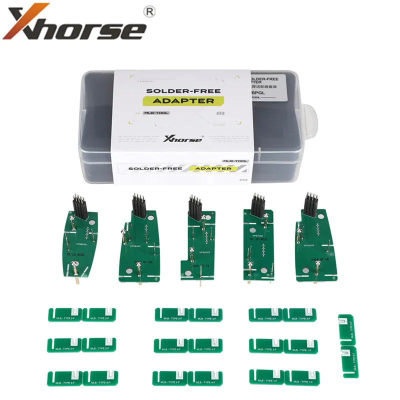 Xhorse XDMLBPGL Инструмент MLB Комплект адаптеров без пайки Поддержка добавления ключей для моделей MLB-Tool
