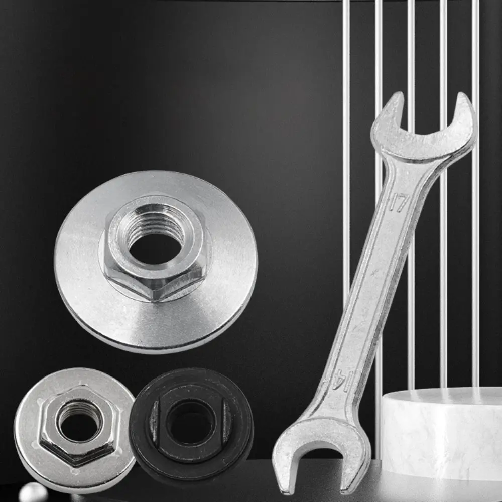 

Sturdy Angle Grinder Pressure Plate Tough Locking Hexagon Flange Nut Quick Change Anti-wear Hexagon Nut Pressure Plate