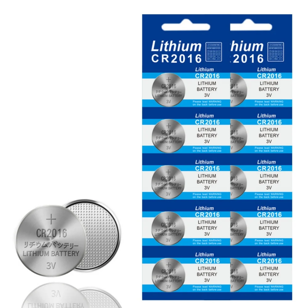 CR2016 3V Lithium Coin Cell Batteries (2-30Pcs) | Replacement for DL/ECR/BR2016 | Ideal for Remote Controls & Motherboards
