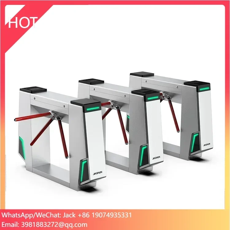 New Design Tripod Gate Access Control RFID Face Device Tripod Turnstile For Gym Entrance Control