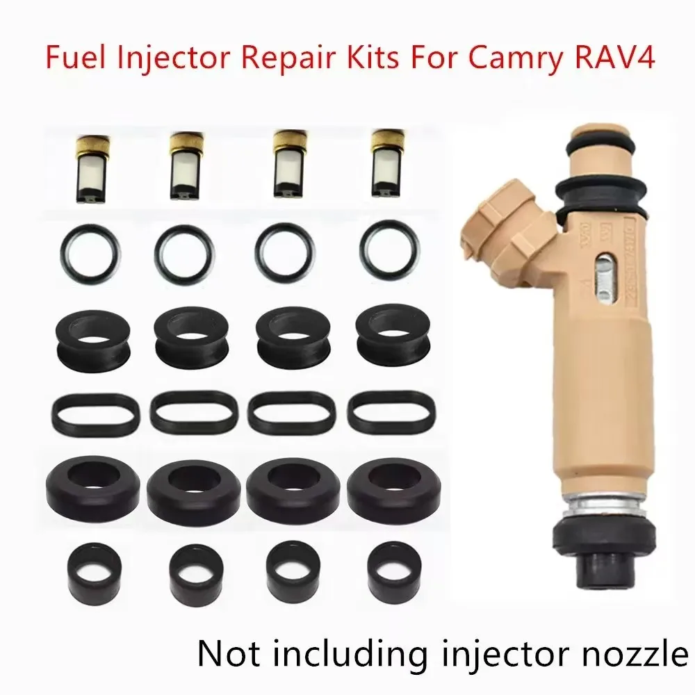 Partial Area Free Ship Fuel Injector Repair Service Kits for Toyota Camry Rav4 Avensis Ipsum Corona Vista 23250-74170 Jlf-Rk104A