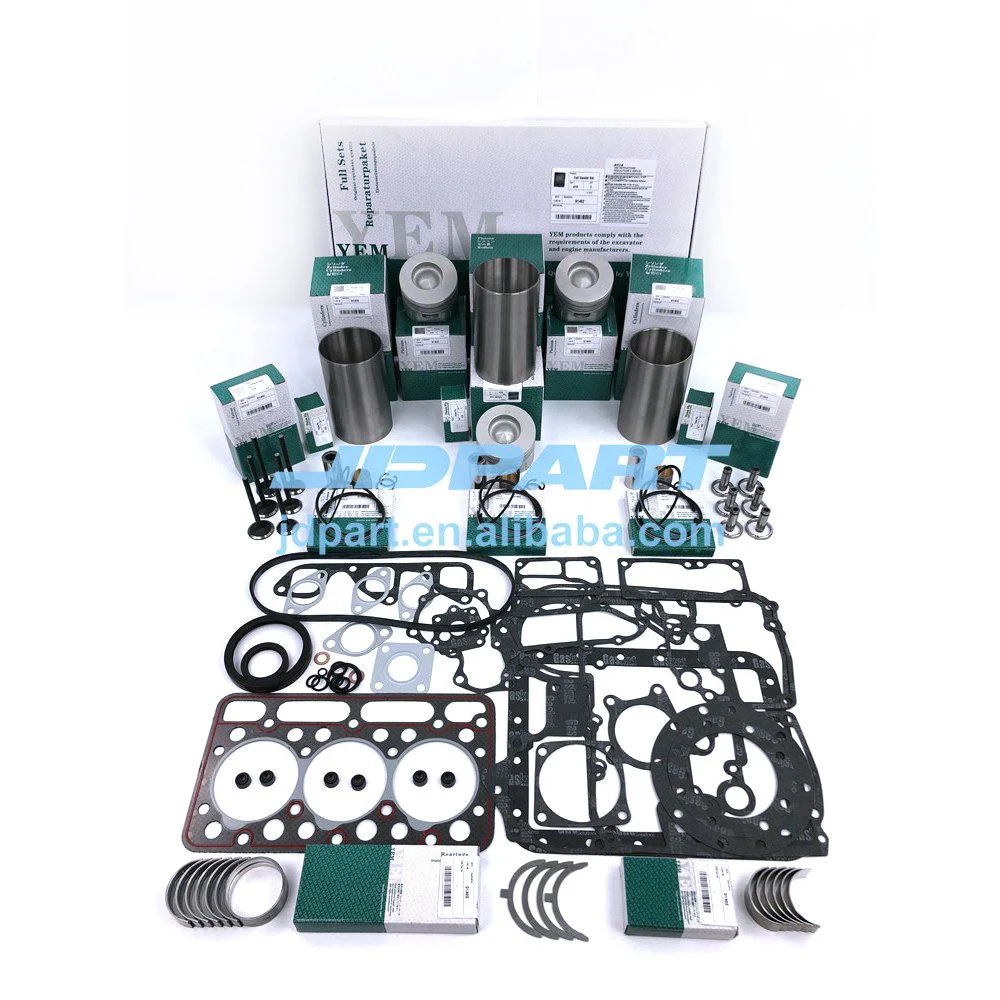 Outstanding Quality D1402 L2550Dt L2550 L2650Dt L2650Dtgst L2650F Overhaul Rebuild Kit Fit Kubota Engine Parts