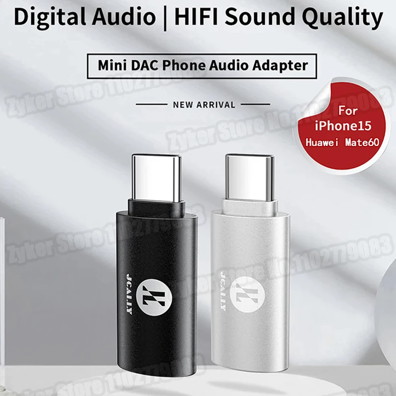 Type C to 3.5mm HiFi DAC Earphone Amplifier USB C Audio Decoder AMP Adapter CX31993 Chip Sound Card Digital Decoder For Android