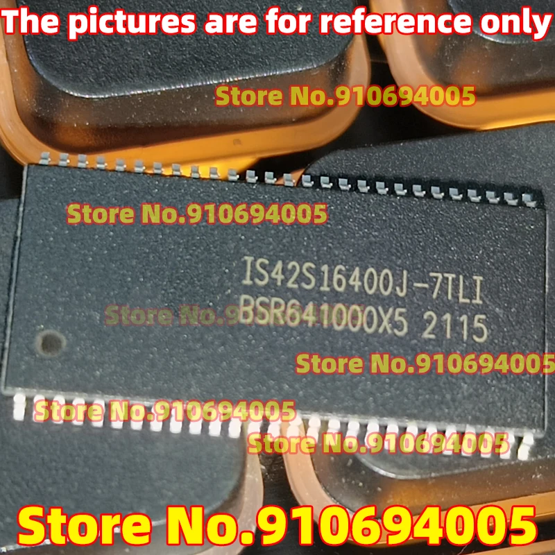 20/10/5PCS New IS42S16400J-7TLI IS42S16400J TSOP54 / IS42S32800J-7BL BGA90 / AS6C1008-55PCN DIP-32