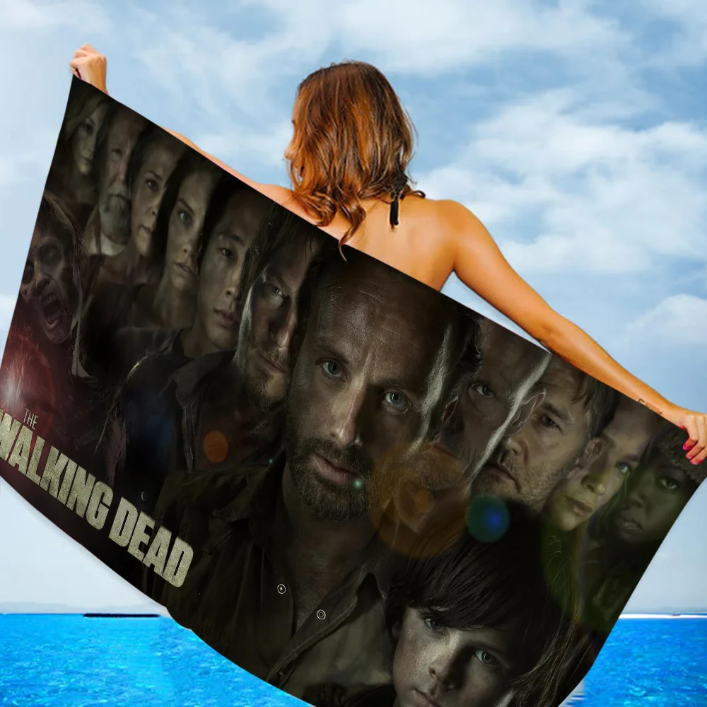 The Walking Dead Towel Microfiber Beach Towel Absorbent Quick dry Soft Yoga Swimming Resort Mountain Climbing Towel