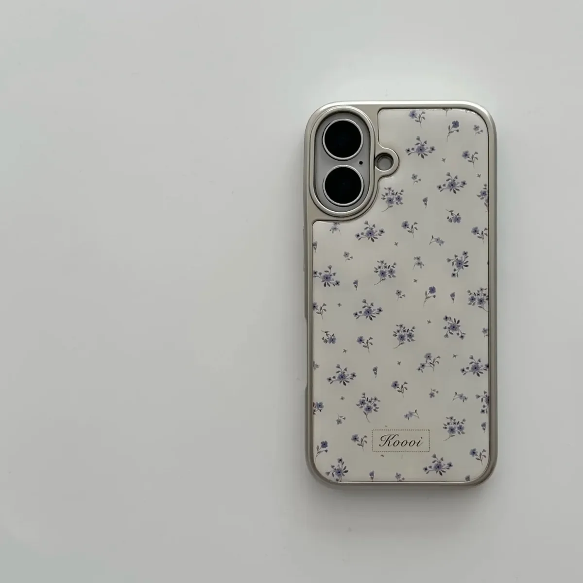 Korean Couple ins Cartoon Cute Purple Flowers Phone Case For iPhone 17 AIR 16 15 14 13 12 11 Pro Max Plus Y2K Exquisite Cover view 4