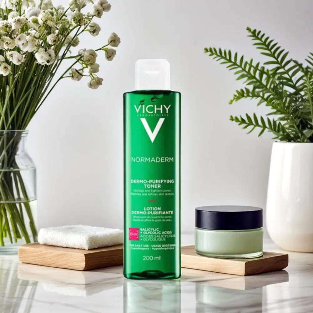 VICHY-tónico Facial hidratante, limpieza refrescante, Control de aceite, antiimperfección, nutre la piel, esencia Original de Corea, 200ml