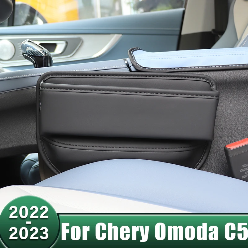 

Car Seat Crevice Storage Box Built-in Multi-Functional Case Holder Pocket Interior Accessories For Chery Omoda C5 5 FX 2022 2023