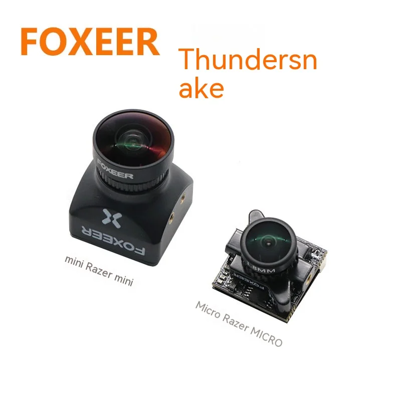 Foxeer Thundersnake Nano maszyna do przemierzania Fpv kamera o wysokiej rozdzielczości Micro1200tvl 1.8mm/2.1mm