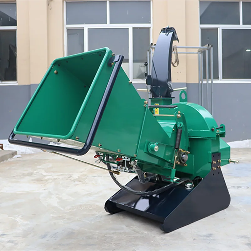 Self Contained Hydraulic Feed PTO Wood Chipper for 15 Tractor 4 Inch Branch Chipper