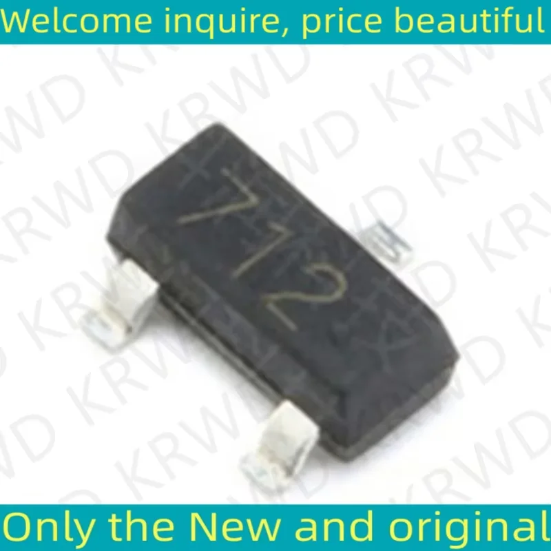 30PCS 712 Nuevo Chip IC Original SM712-02HTG SM712-02HT SM712-02 SM712 SOT-23-3