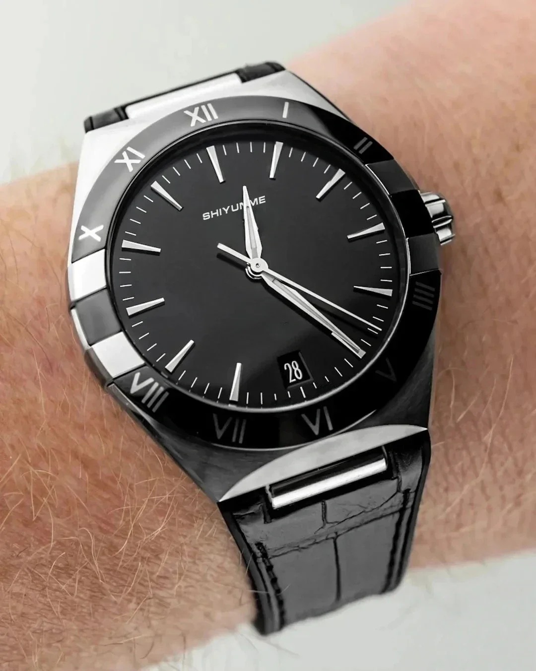 Automatic Mechanical Calendar Unisex Watch Fifth Generation Fully Functional Stainless Steel Water Resistant World Time