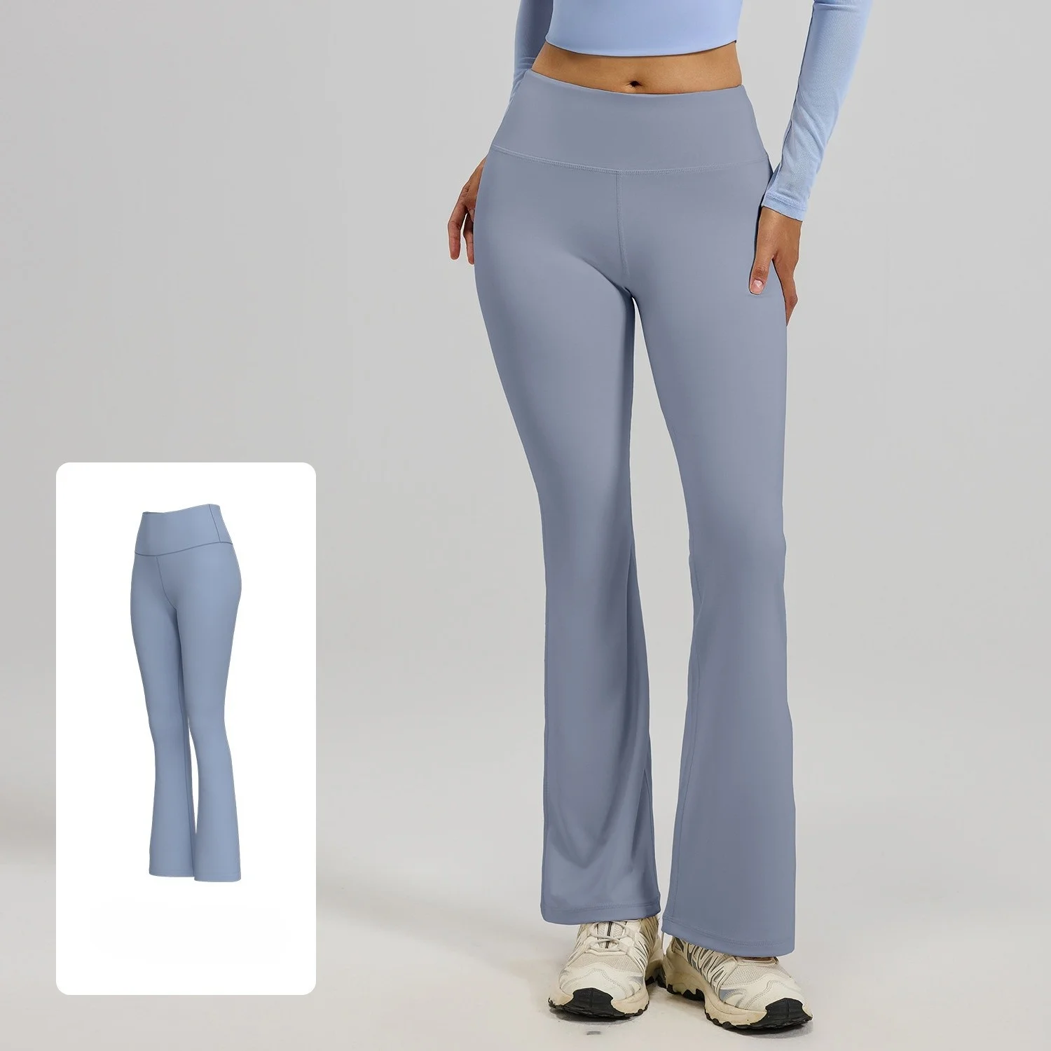 Yoga Pants Low Waist Women Relaxed Thicker Euramerican Bottoms Euro American Lazy Tie Wide Fold Over Festival Footed Absorbing