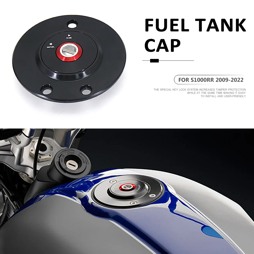 High Quality Motorcycle Accessories Gas Fuel Oil Tank Cover Cap Oil Filler For BMW S1000RR S1000 RR S 1000 RR 2009- 2021 2022