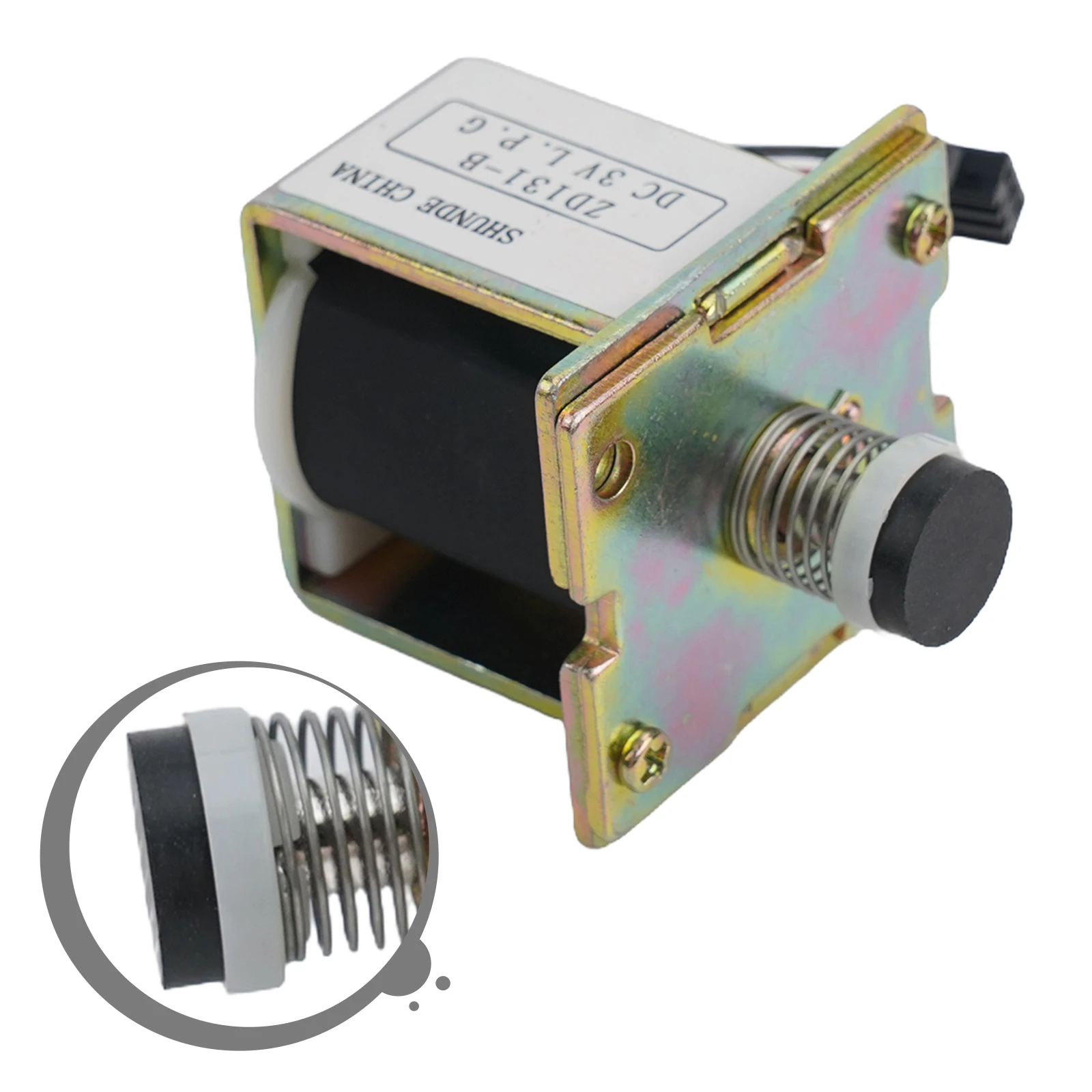 Spare Parts Sturdy Construction Hole Diameter Part Name - Solenoid Valve Install Plate Solenoid Valve Practical