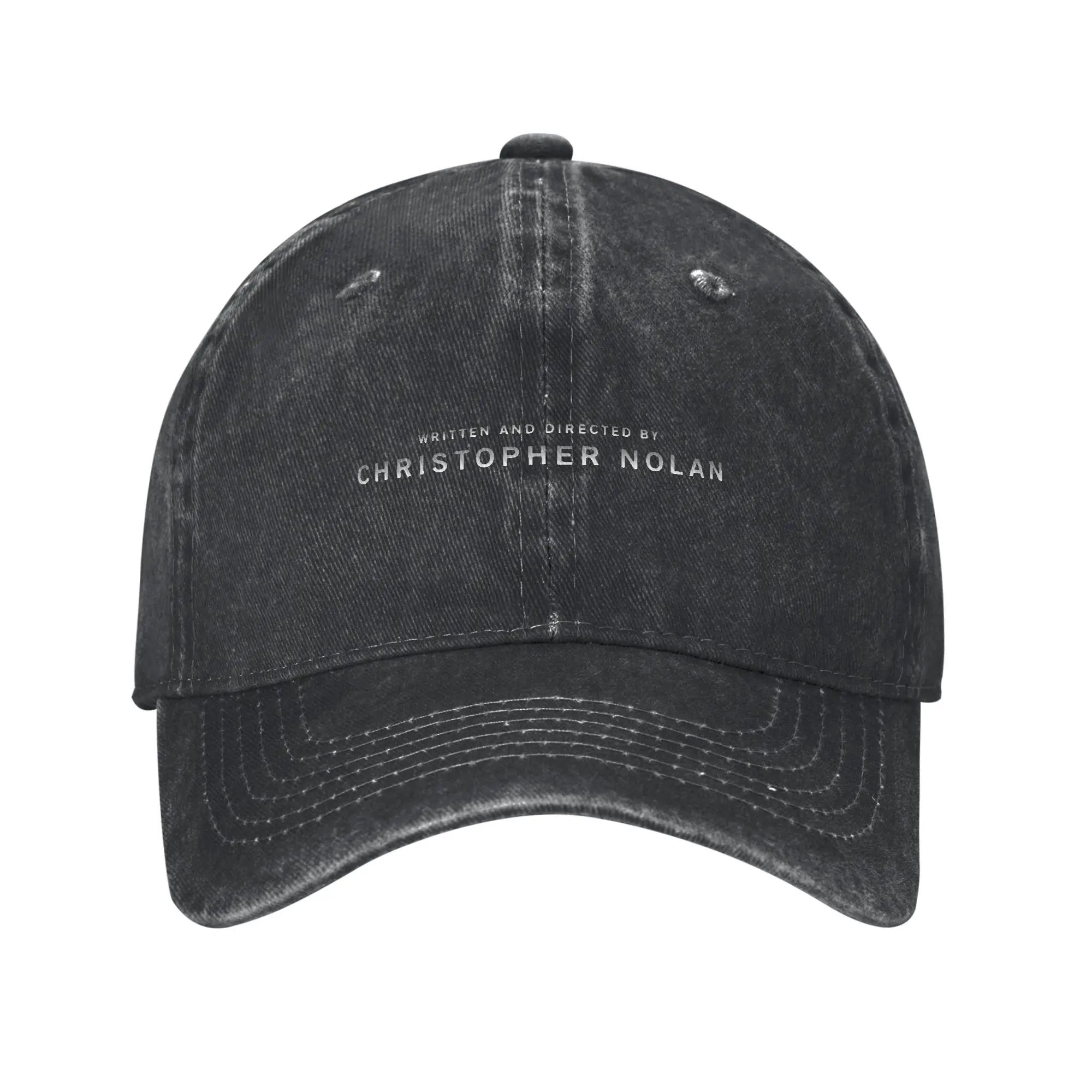 Fashion Written and Directed by Christopher Nolan baseball cap  Trendy Street Style Visor Cap