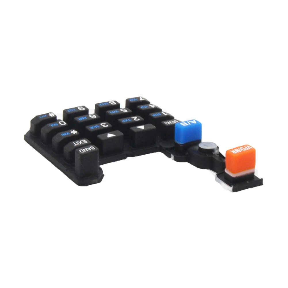 2pcs Numeric Keypad Keyboard Walkie Taklie Parts Digital Keyboard Accessories Two Way Radio Keyboard for Baofeng UV-5R UV-5RA