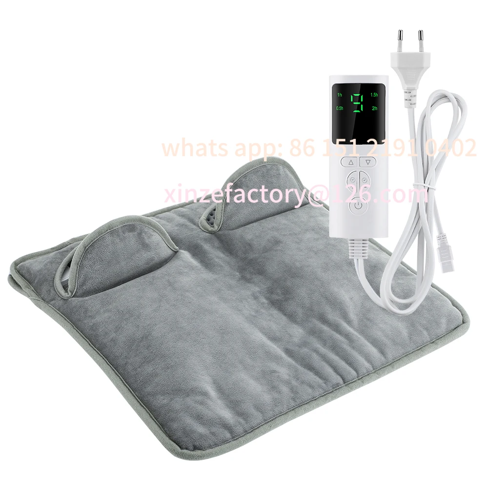 

Customizable Heating Pad Washable Feet Warmer Household Soft Plush Thermal Blanket Foot Warming Mat for Home