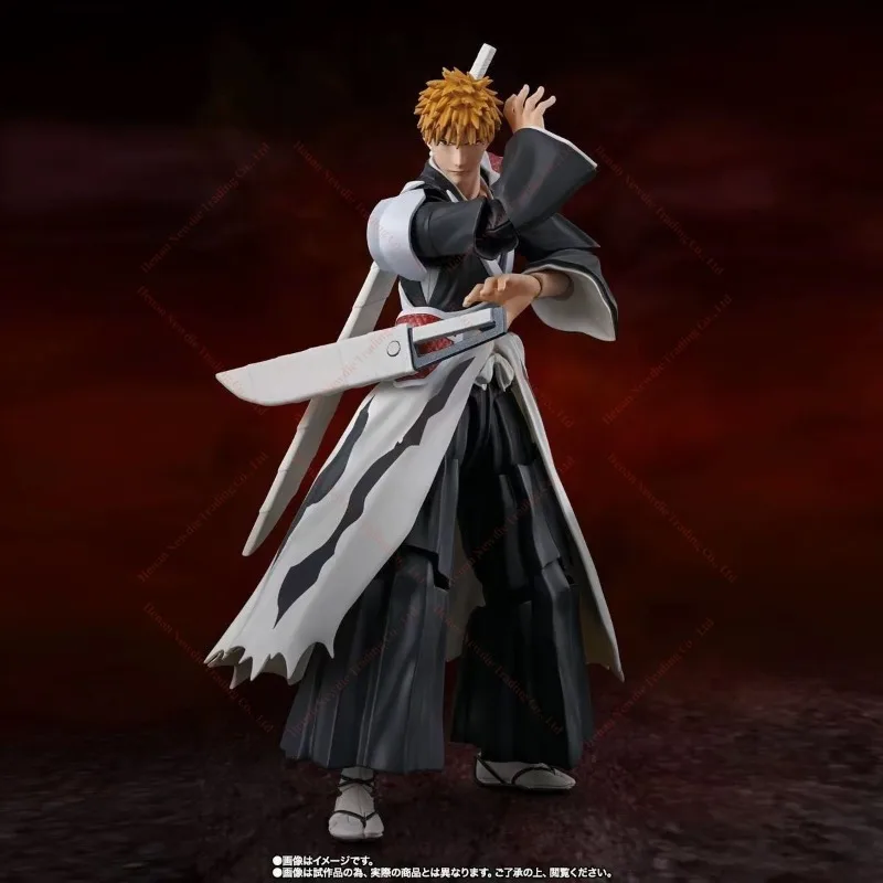 Kurosaki Ichigo - Double Zangetsu, PVC Collectible, S.H.Figuarts 15.5cm Toy Collectible Gift