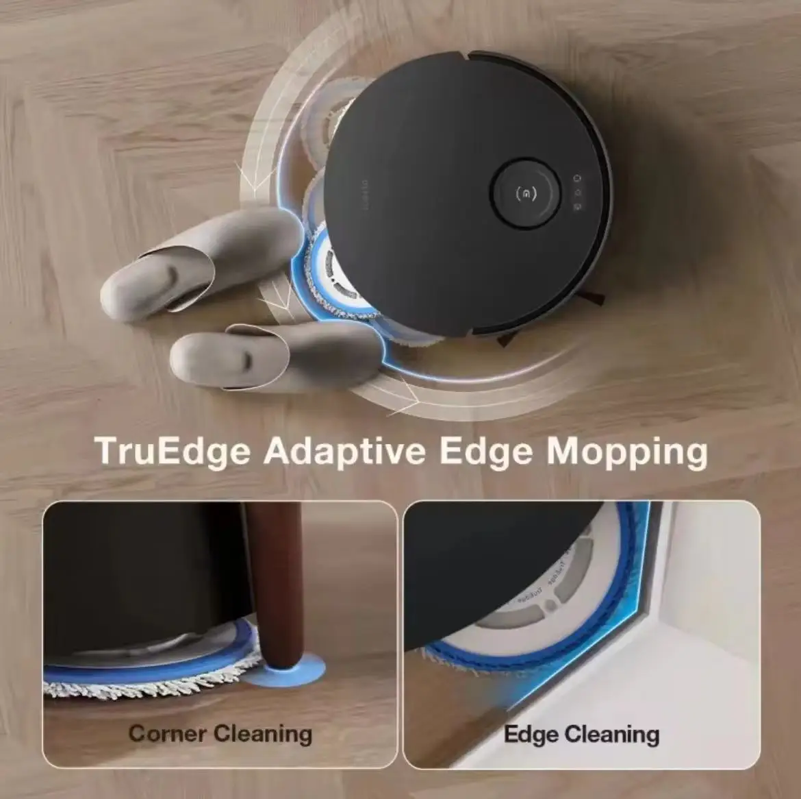 For ECOVACS DEEBOT T30S COMBO/T30 Pro Robot Vacuums: Indispensable Accessories - Original Mop Bracket and Compatible Mop Cloths