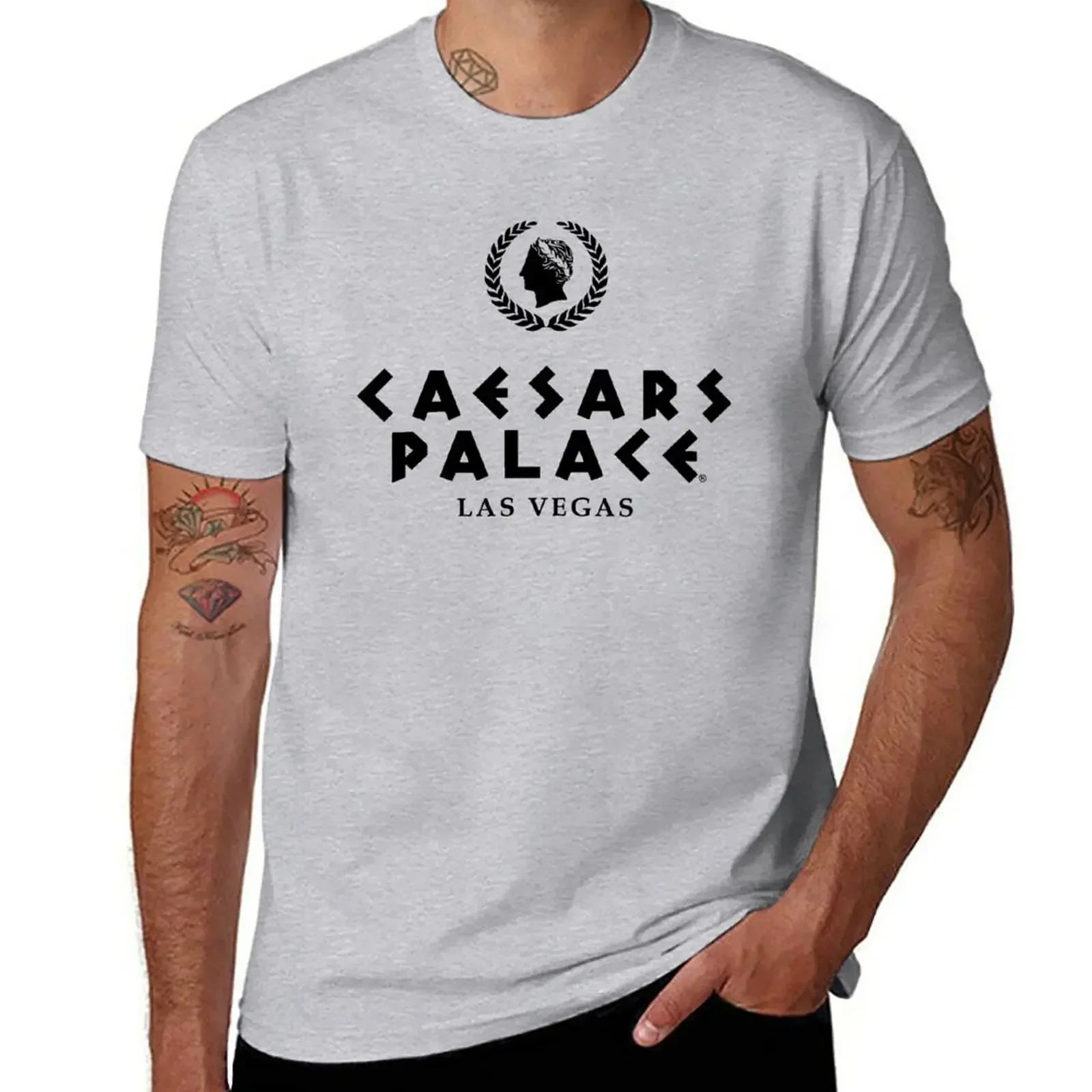 caesars palace T-Shirt anime stuff shirts graphic baggy shirts black t-shirts for men