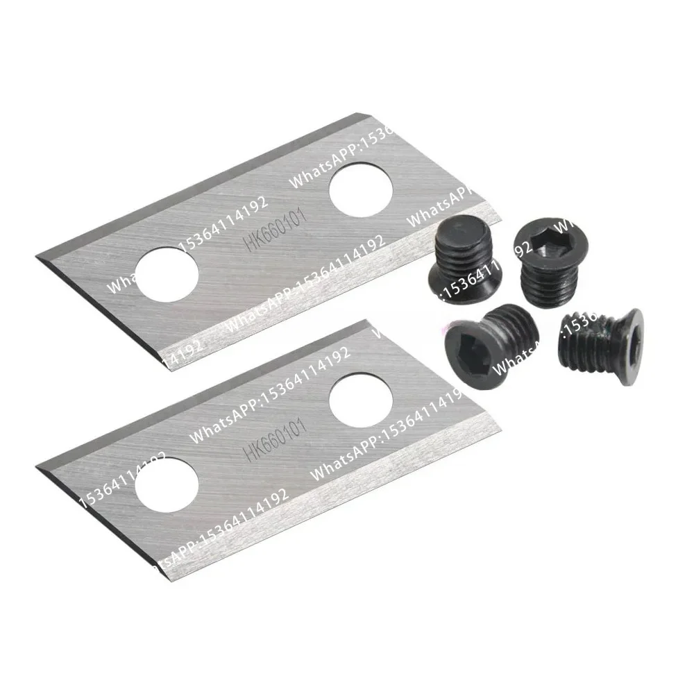 2pcs Garden Shredder Blade Chipper Knife with Screws Fit  ES1600  MCS2001  BG-KS 2040