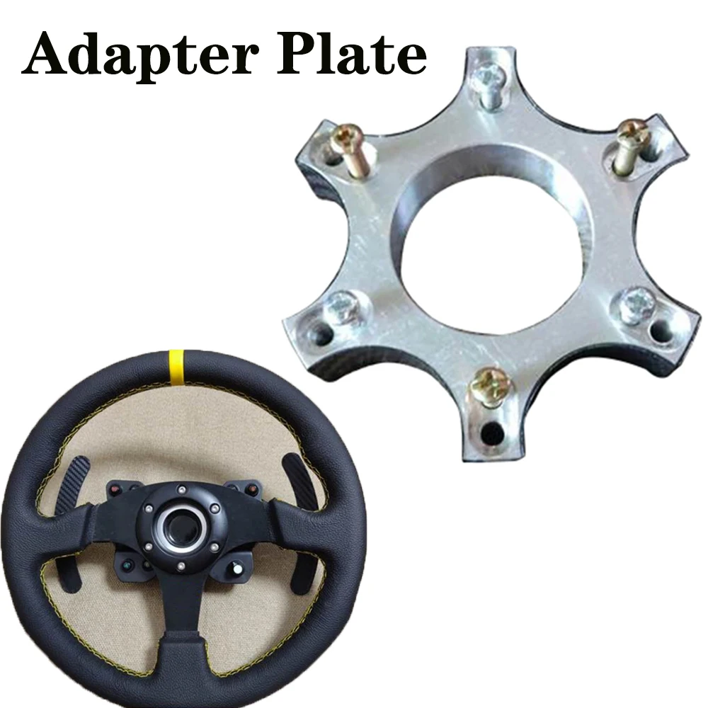 

New 70mm/2.75" Wheel Spacers Adapter Plate Ring Upgrade 13/14" Steering Wheel Adapter Base For Thrustmaster T300RS Repair Parts