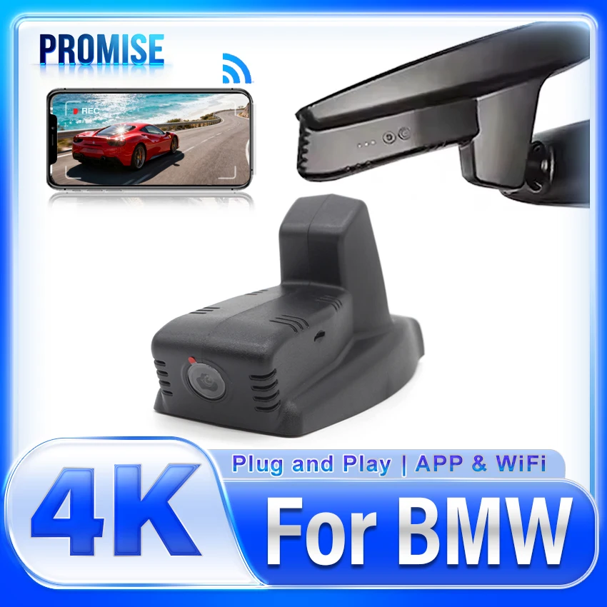 

For BMW I3 I01 2013 2014 2015 2016 2017 2018 2019 2020 2021 2022 4K Dash Cam Car DVR 2160P Wifi Car Camera Recorder Dashcam