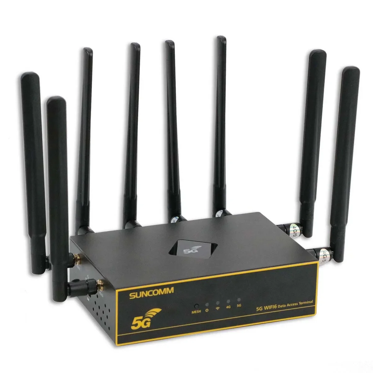 SUNCOMM O1 Pro Router Wi-Fi 5G NR AX3000, router Gateway seluler 6 antena SIM ganda RV t-mobile AT&T 5G dapat dilepas