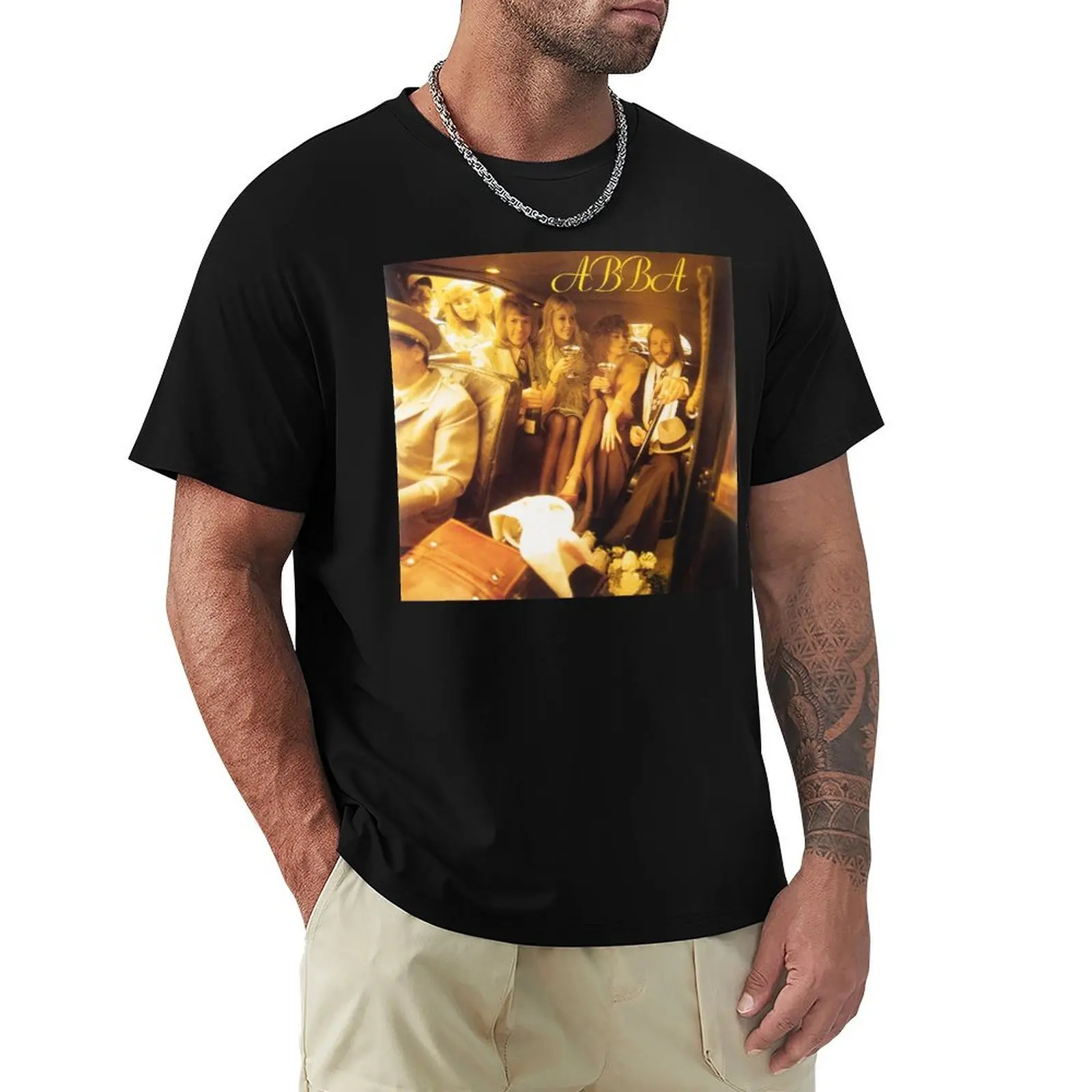 

Voyage Arrival The Vitors Voulez-Vous Super Trouper Ring Mamamia Dance Waterloo T-Shirt blanks anime tshirt t shirt men