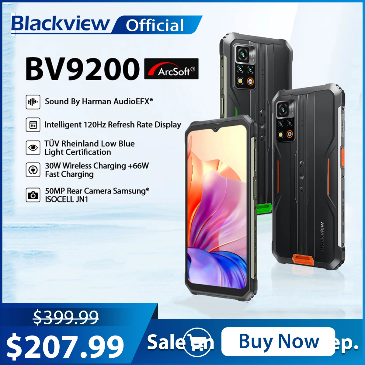 blackview rugged android 12 mobile phone smartphone celular 8gb 256gb carregamento rapido 66w g96120hz bv9200 estreia mundial 01