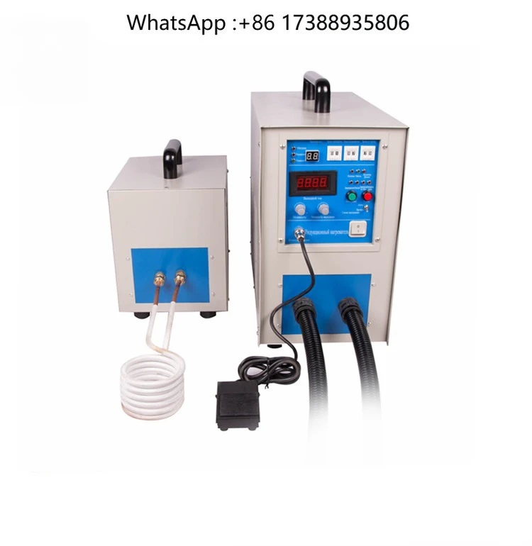 Metal Processing Aluminum Inducting Heating Machine 25KW 30-100KHZ with Motor & Gear (JL-25AB)