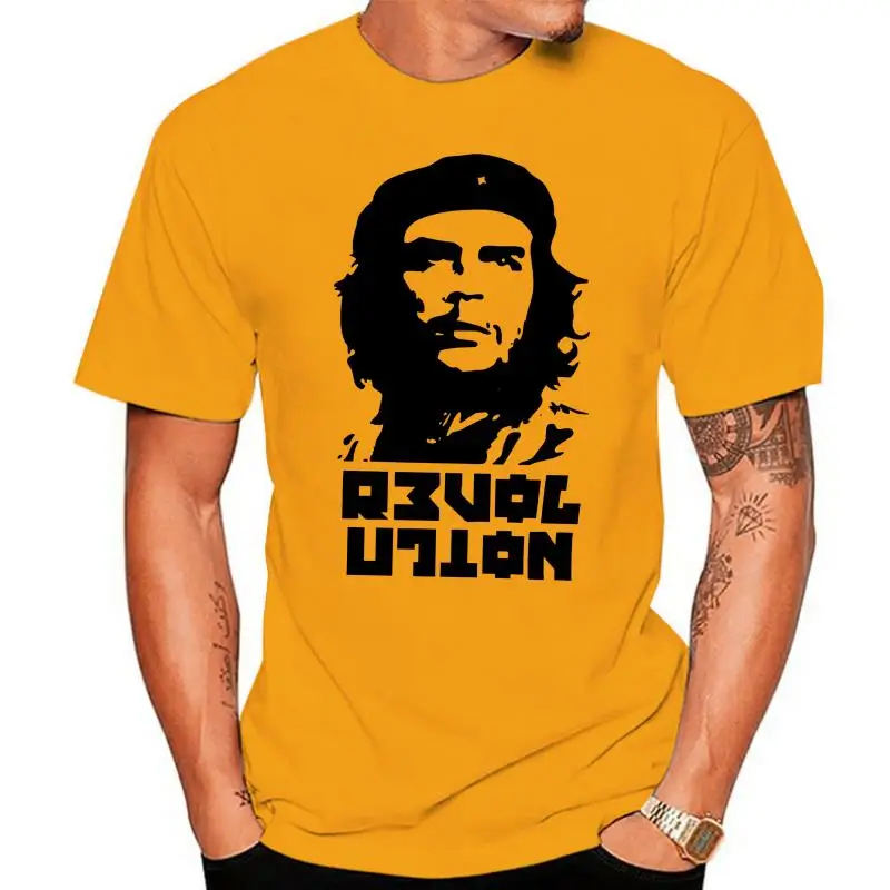 CHE GUEVARA COMMUNIST REVOLUTIONARY ICON CUBA USSR POLITICS T-SHIRT TEE Ment Shirts Summer Style