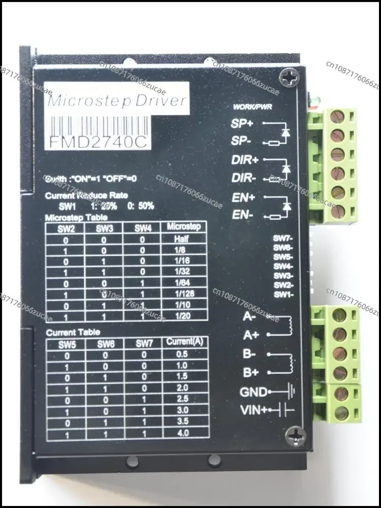 New Design 2-Phase Stepper Motor Driver 4A128 Subdivision FMD2740C