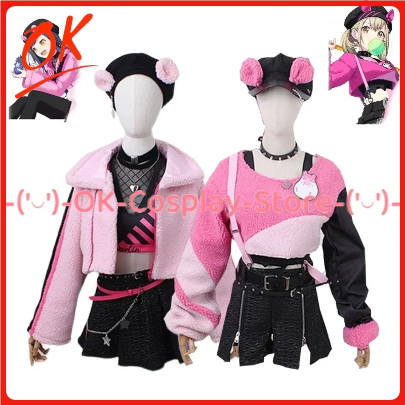 

[Customized] Project Sekai Colorful Stage Cosplay Costume Shiraishi An Azusawa Kohane Roleplay Dress Suit Carnival Party Uniform
