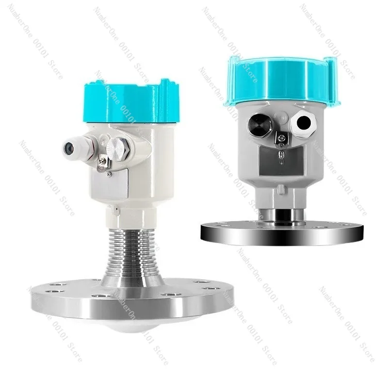 Non-contact stainless steel radar level gauge for accurate measurement of liquid or solid storage levels in tanks,silos or dams