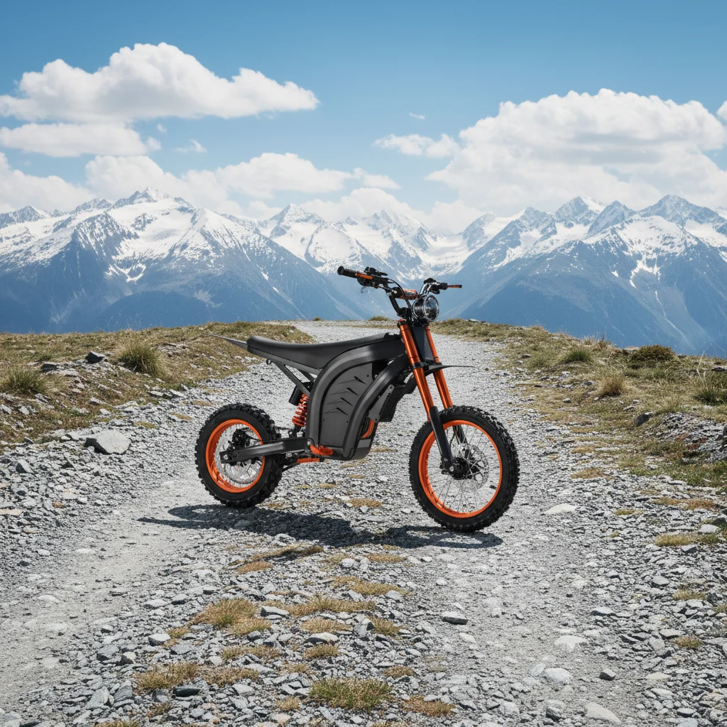 

48V 21AH 1500W Off-Road Electric Dirt Bike Motorcycle with Soft Seat Brushless Motor Lithium Battery and 61-80km/h Speed